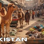 Pakistan INCREDIBLE Walking Tour in 4K HDR