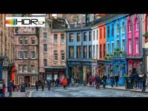 ULTIMATE EDINBURGH WALKING TOUR ▪︎ Edinburgh Walk, Scotland 4K HDR