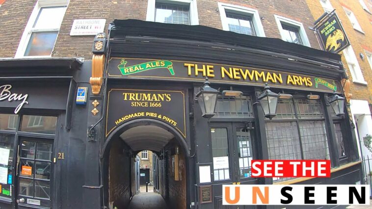 Hidden OLD London alleys and Unexplored Fitzrovia