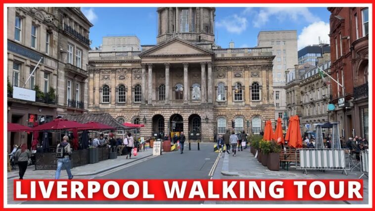 Liverpool Walking Tour - England Liverpool City [ 1h23m ]