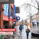 Walking in Slough High Street on a RAINY DAY | Slough Centre Walks