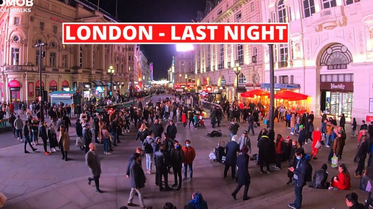 Busy London on a Saturday Night | UNSEEN LONDON walks