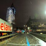 ICY LONDON 5AM Southbank, London Eye, Big Ben, Trafalgar Square