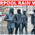 Liverpool Rain Walk - Royal Albert Docks to Baltic Market | Liverpool raining Walks [ 2h4m ]