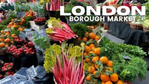London Borough Market • London Walking Tour 4K