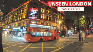LONDON BY NIGHT - Touristic places at 3AM | UNSEEN LONDON