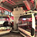 NIGHT Emirates Air Line cable car | London Attraction