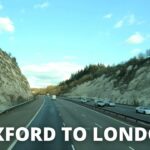 UNSEEN BUS RIDE: Oxford to London | National Express bus tour [ 1h55m ]
