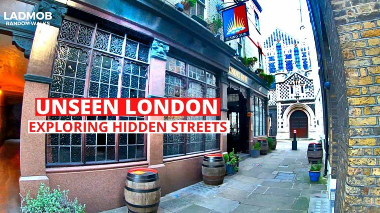 UNSEEN LONDON WALK | Exploring Farringdon Hidden GEMS | HIDDEN LONDON Streets | OLD LONDON