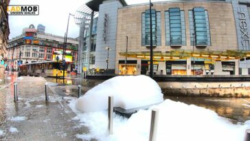 Walking in the RAIN in Manchester City | FULL TOUR
