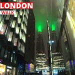 London Walk Foggy Night Walk London Bridge