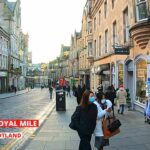 Walking in Edinburgh City COCKBURN Street, ROSE street, Royal Mile -Lawnmarket | Edinburgh Scotland