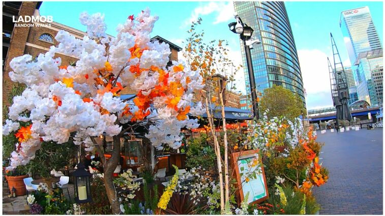 Canary wharf Crossrail Place Roof Garden | London Hidden Gems