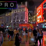 Incredible Night Walking Tour in London, England — 4K 60FPS HDR London Walk with SPATIAL SOUND