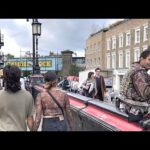 「4K HDR」 Walking in London Camden Town
