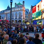 London Evening Walk - Relaxing London Walking Tour in 4K 12BIT