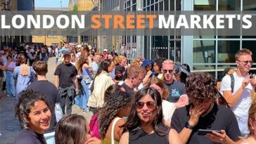 London Walk: Best Street Markets in London City 4K