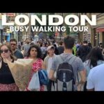 London Walk: 🌼 Flower Market to London Tower Bridge ▪︎ 4K60 Walking Tour