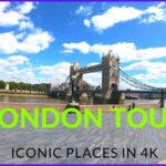 London Walking Tour | Famous places in London | London Streets in 4k