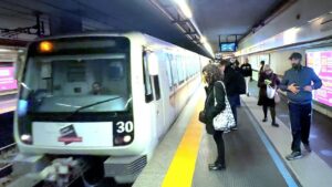 Metro station in Rome, Italy 🇮🇹  | Ottaviano Metro to Spanish Steps