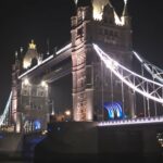 FOGGY London Tower Bridge -  Night Walking tour 4K HDR