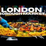 London Borough Market Street Food | England Walking Tour