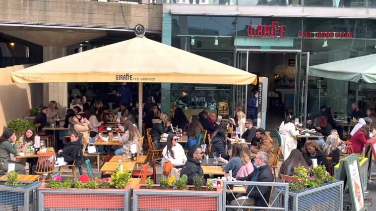 London Southbank - Gabriel's Wharf to London Eye