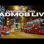 Walking London's City by Night | London Walk - [ LADMOB LIVE ]