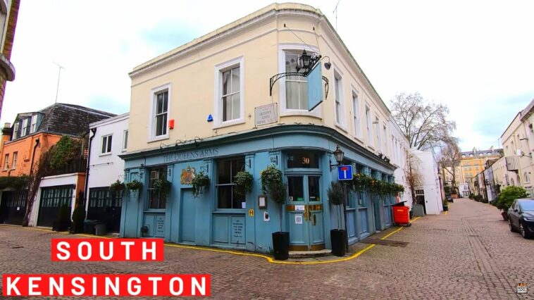 Walking London's South KENSINGTON - Small Streets and Mews