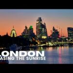 London City Walk: 4AM Walking towards London Tower Bridge ▪︎ CHASING THE SUNRISE