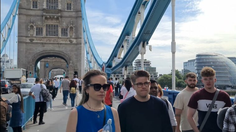 London England - Summer Walking Tour 4K