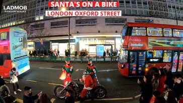 London Saturday Night Oxford Street and Carnaby Street | Christmas in London walks