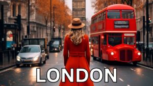 London Walk - April Walking tour 2024 in 4K HDR