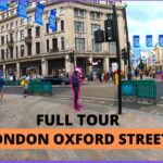 London walk, FULL TOUR of London Oxford Street | 4K Walking Tour