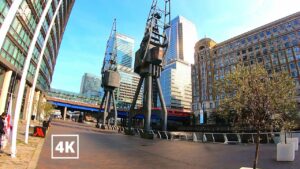 London walk - Mile end to Canary Wharf