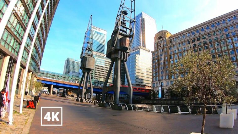 London walk - Mile end to Canary Wharf