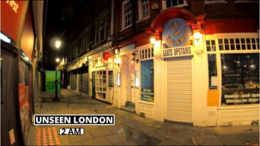 Night Walking from Farrington to Covent Gardens | UNSEEN LONDON walks