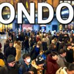 (4K HDR) London Walk: Walking Famous Places in London - Night Walking Tour