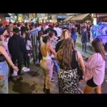 「4K HDR」 Saturday Night walk in London Soho