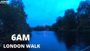 [ 6 AM ] London Walk - Trafalgar Square to Victoria Station | UNSEEN LONDON