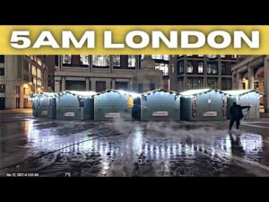 London at 5AM - Night Walking Tour