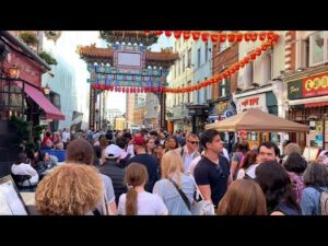 London Walk, Chinatown to Covent Gardens via Neal's Yard and Seven Dials | London Walking Tour 4K60