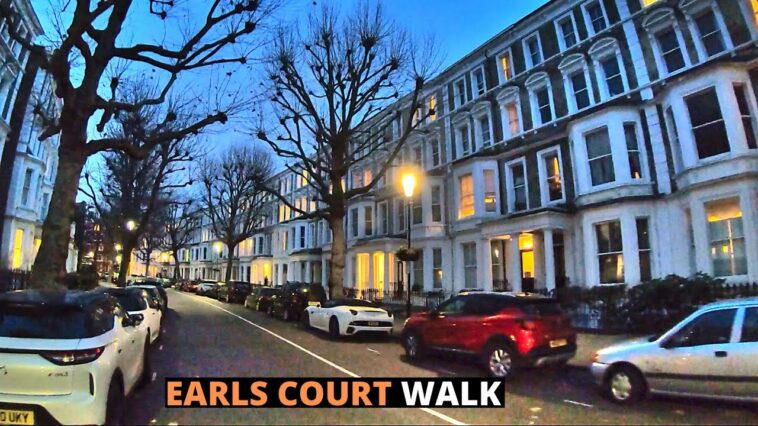 London walk, Earls Court Warwick Road