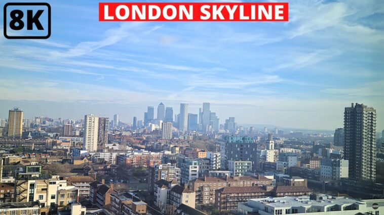 LONDON Skyline [ 8K video ] | UNSEEN LONDON
