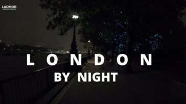 London Walk, Spookie night walk in London | London Walking By Night - ロンドン観光