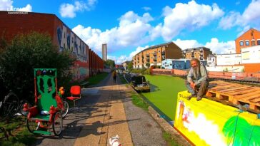 Paddington walk to Little Venice and long canal walk | London city walk