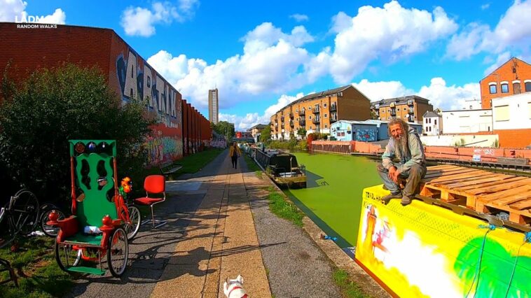 Paddington walk to Little Venice and long canal walk | London city walk