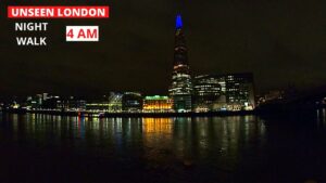 Walking London's Streets - 4:30AM ST Paul Cathedral, SHARD, Tower Hill Station | UNSEEN LONDON WALK