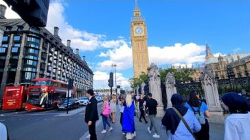 Walking London’s Famous Landmarks in 4K - the perfect way to see the city!