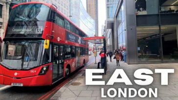 East London Walk: Bricklane, Spitalfields and Shoreditch | Relaxing 4K London walking tour